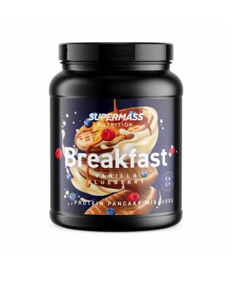 Supermass Nutrition Breakfast, 600 g, Vanilla-Blueberry