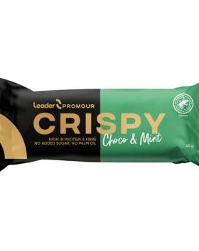 Leader Promour Crispy, 45 g, Choco & Mint