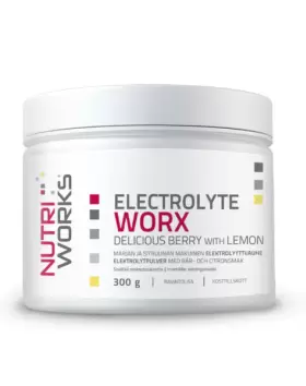 Nutri Works Electrolyte WorX, 300 g, Delicious Berry with Lemon