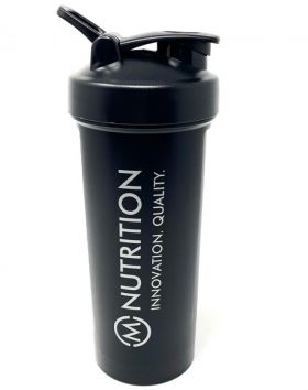 M-Nutrition Shaker with blending ball, 1 l, Black