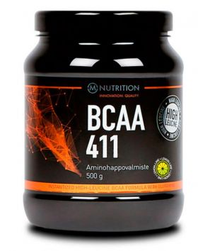 M-Nutrition BCAA 411 500 g, Lemon-Lime
