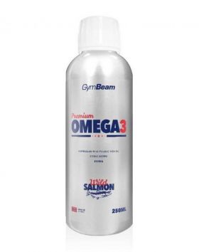 GymBeam Premium OMEGA3, 250 ml (päiväys 12/21)