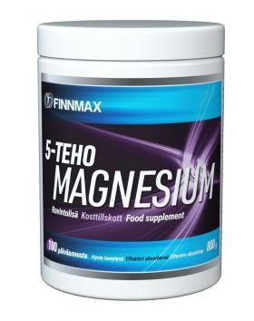 Finnmax 5-TehoMagnesium (ZMA) (päiväys 5/23)