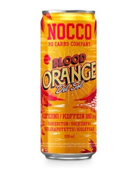 NOCCO BCAA Blood Orange Del Sol, 330 ml