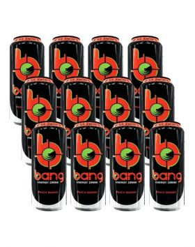 Bang Energy Peach Mango, 12 kpl