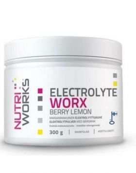Nutri Works Electrolyte WorX, 300 g, Berry Lemon