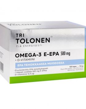 Tri Tolonen Omega-3 E-EPA 500 mg