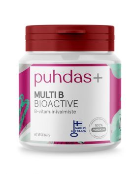 Puhdas+ Multi B Bioactive, 60 kaps.