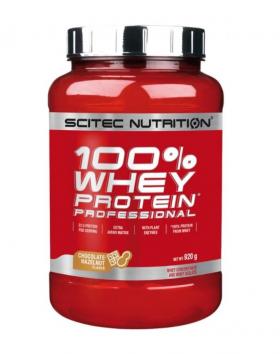 SCITEC 100% Whey Protein Professional, 920 g, Walnut (päiväys 11/21)