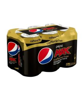 Pepsi Max 6-pack, Caffeine Free (9/23)