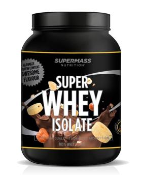 Supermass Nutrition SUPER WHEY ISOLATE 1,3 kg, Banana-Hazelnut