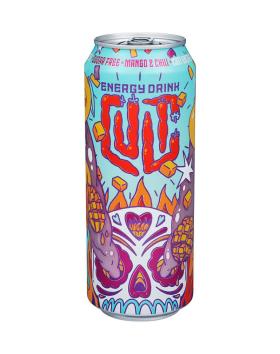 Cult Energy Drink, 440 ml (Poistotuote), Flaming Mangoes (Sugar Free)