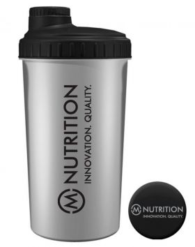 M-Nutrition Shaker, Silver 750 ml
