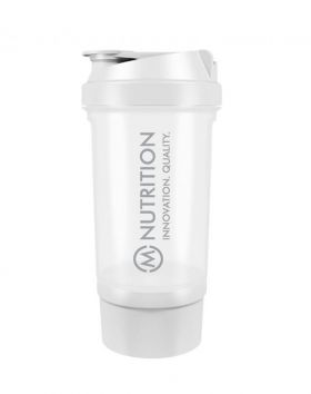 M-Nutrition Shaker, White 500 ml