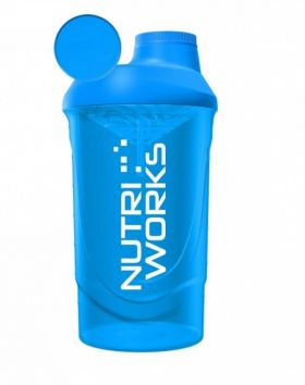 Nutri Works Shaker, 600 ml, Sininen
