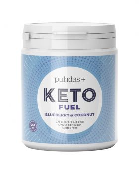 Puhdas+ KETO Fuel, 250 g, Blueberry & Coconut