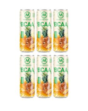 M-Nutrition BCAA-valmisjuoma, Pineapple Lemonade 6-pack