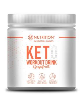 M-Nutrition KET-0 Workout Drink, Grapefruit, 360 g (Parasta ennen 09/2024)