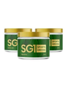 Big Buy: 3 kpl M-Nutrition Sports Greens 1 (630 g)