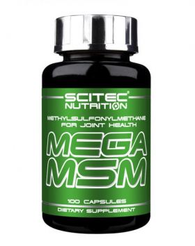 SCITEC Mega MSM 800 mg, 100 caps.